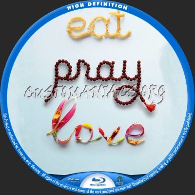 Eat Pray Love blu-ray label