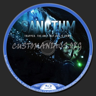 Sanctum blu-ray label