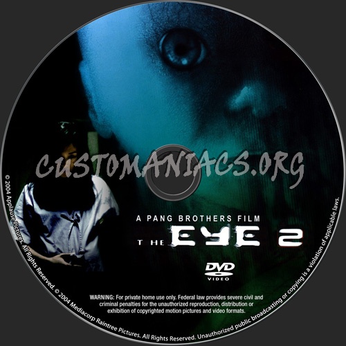 The Eye 2 dvd label