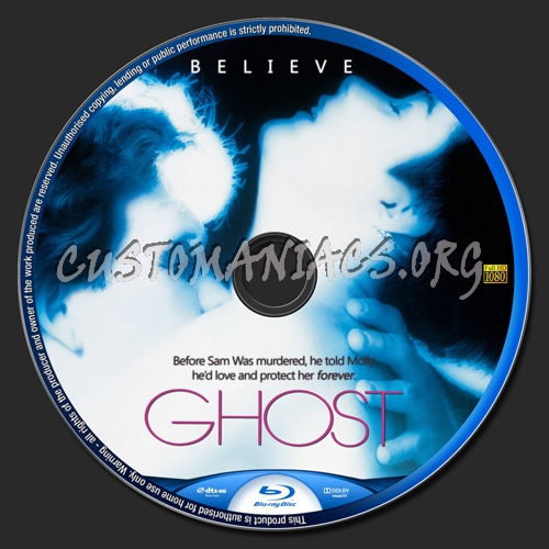 Ghost blu-ray label