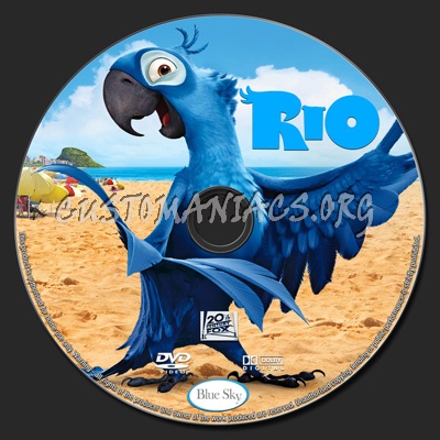 Rio dvd label