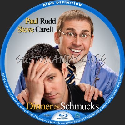 Dinner For Schmucks blu-ray label