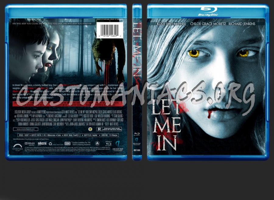 Let Me In blu-ray cover