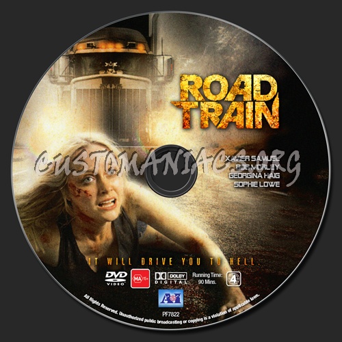 Road Train dvd label