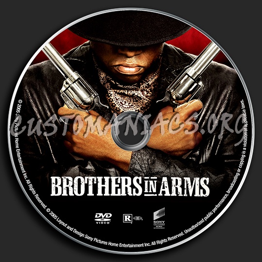 Brothers In Arms dvd label