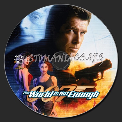 The World Is Not Enough blu-ray label