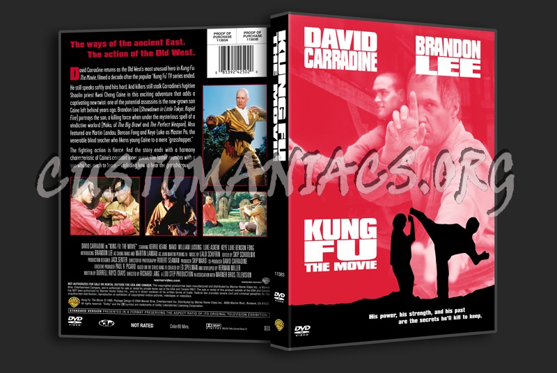 Kung Fu The Movie dvd cover