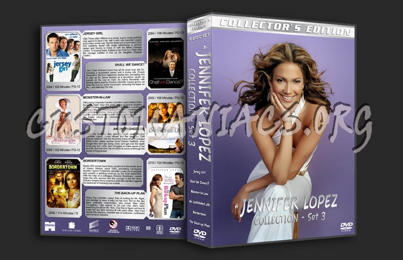 A Jennifer Lopez Collection - Set 3 dvd cover