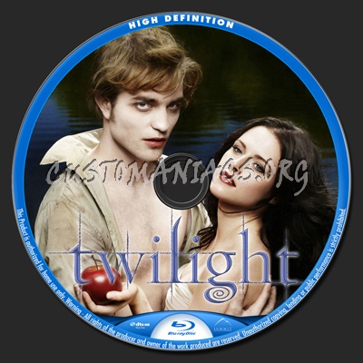 Twilight blu-ray label