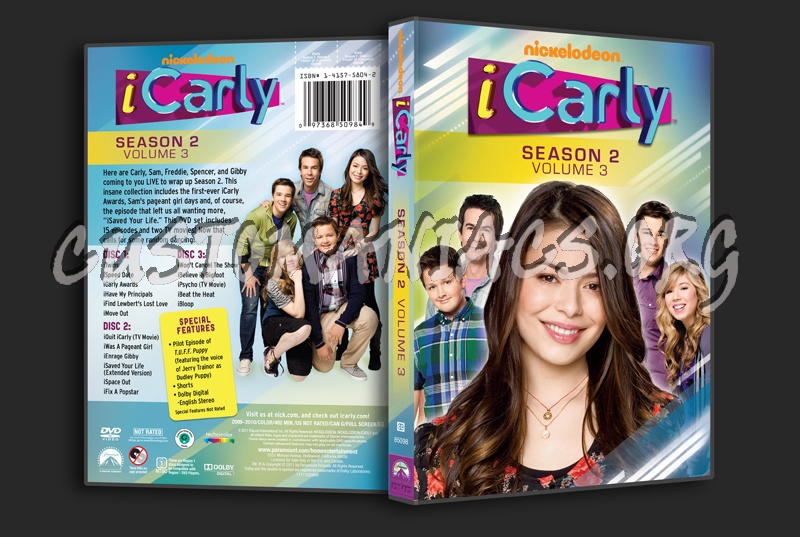 iCarly: Season 2 Volume 3: DVD et Blu-ray 