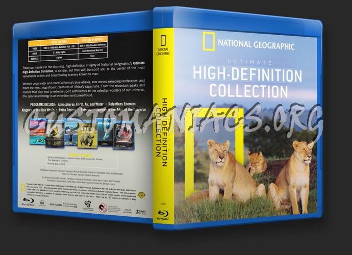 National Geographic Ultimate HD Collection blu-ray cover