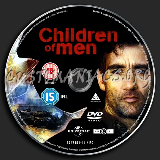 Children of Men dvd label