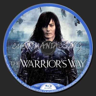 The Warrior's Way blu-ray label