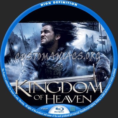 Kingdom Of Heaven blu-ray label