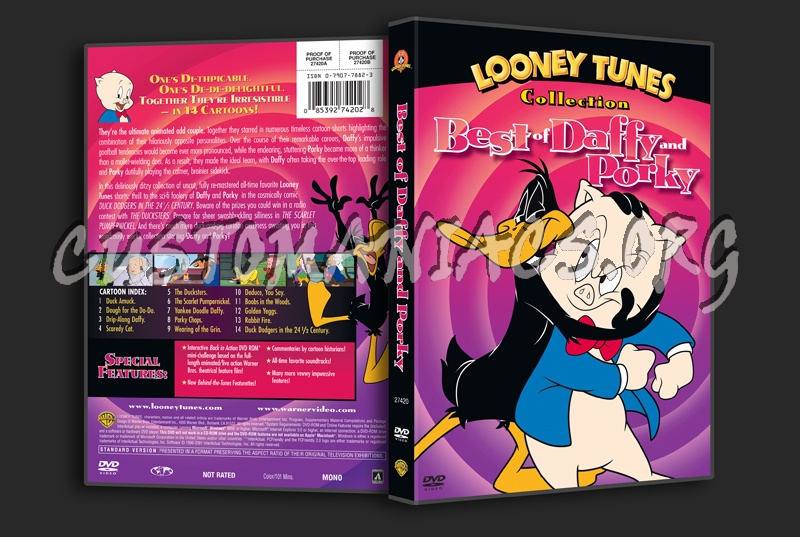 Looney Tunes Collection Best of Daffy and Porky dvd cover