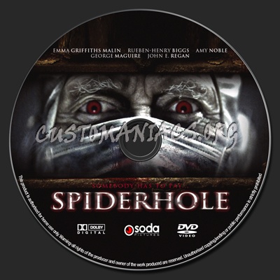 Spiderhole dvd label