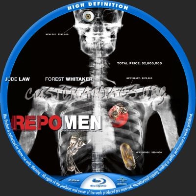 Repo Men blu-ray label