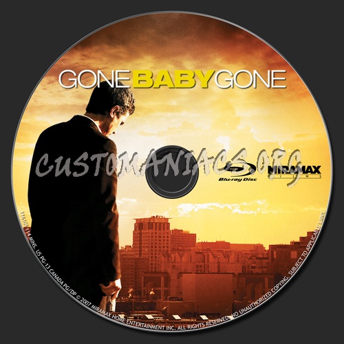 Gone Baby Gone blu-ray label