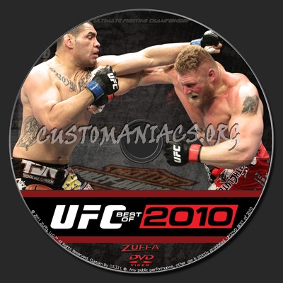 UFC Best of 2010 dvd label