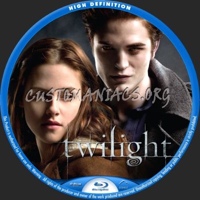 Twilight blu-ray label