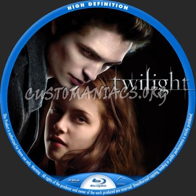 Twilight blu-ray label