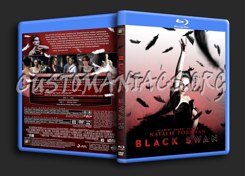 Black Swan (2010) blu-ray cover