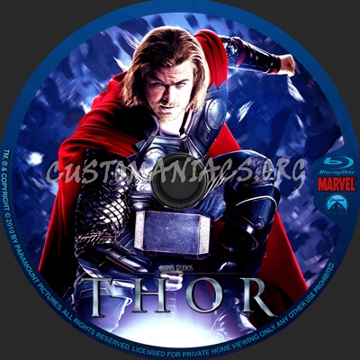 Thor blu-ray label