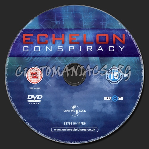 Echelon Conspiracy dvd label