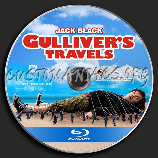 Gulliver's Travels blu-ray label