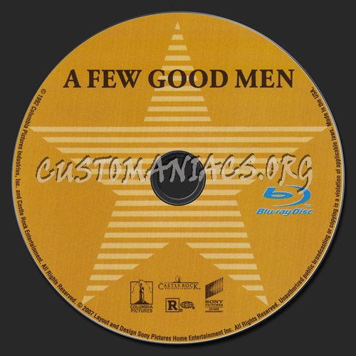 A Few Good Men blu-ray label