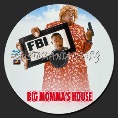 Big Momma's House 1 blu-ray label