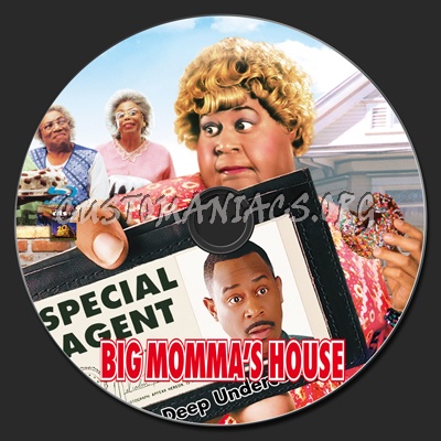 Big Momma's House 1 blu-ray label