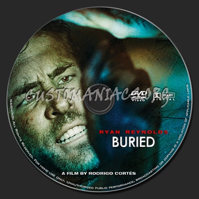 Buried dvd label