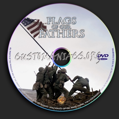 Flags Of Our Fathers dvd label