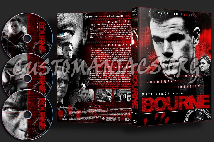 Bourne ( Multi Collection ) dvd cover