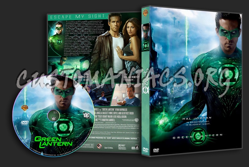 Green Lantern dvd cover