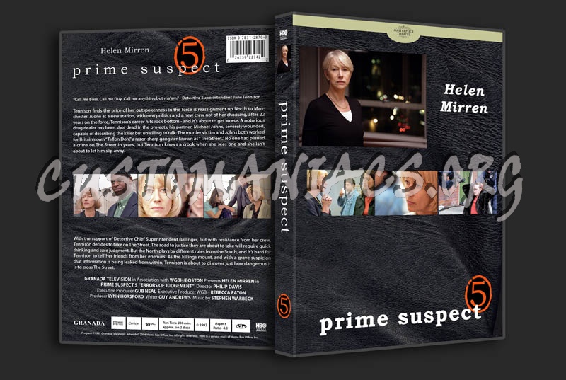 Prime Suspect - Series 1-7 dvd cover - DVD Covers & Labels by