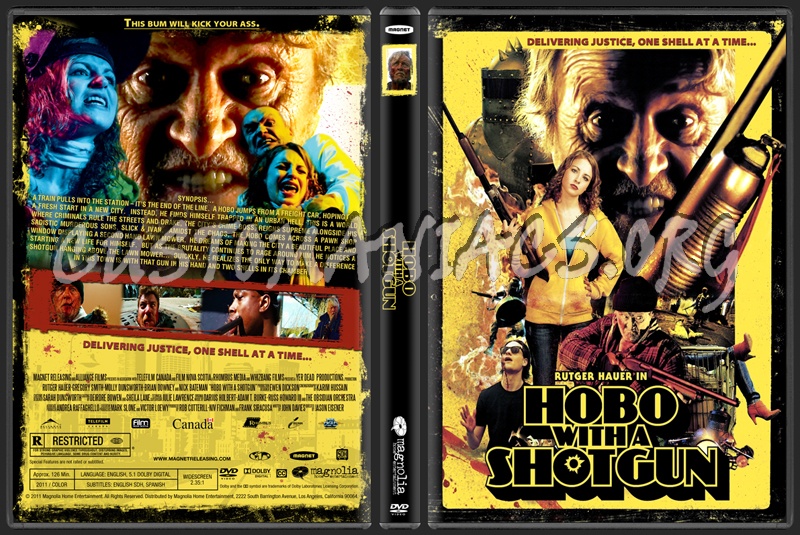 Hobo With a Shotgun dvd cover