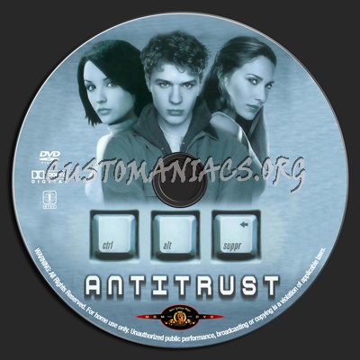 Antitrust dvd label