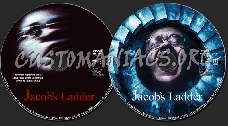 Jacob's Ladder dvd label