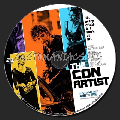 The Con Artist dvd label