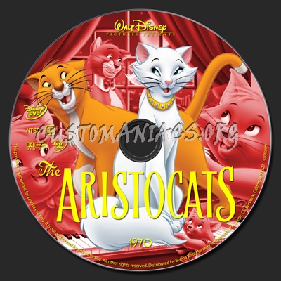 The AristoCats dvd label