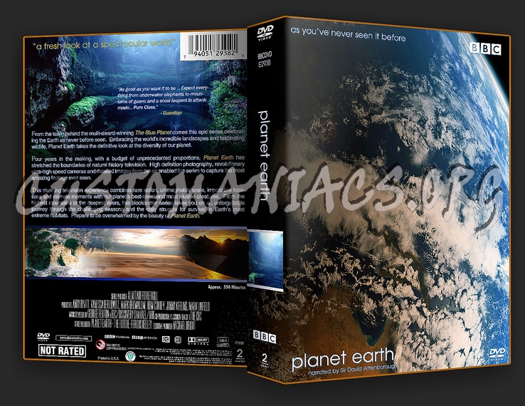 BBC Planet Earth dvd cover