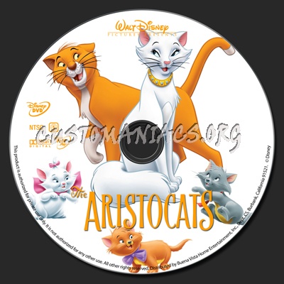 The AristoCats dvd label