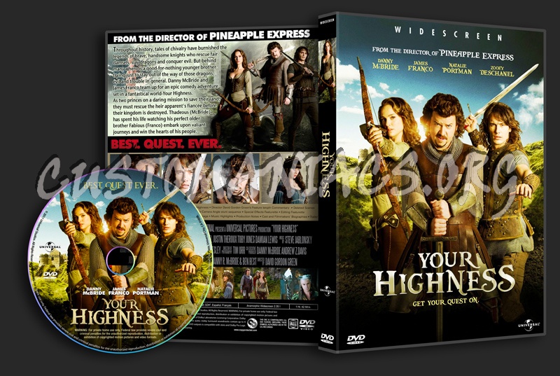 Your Highness dvd cover