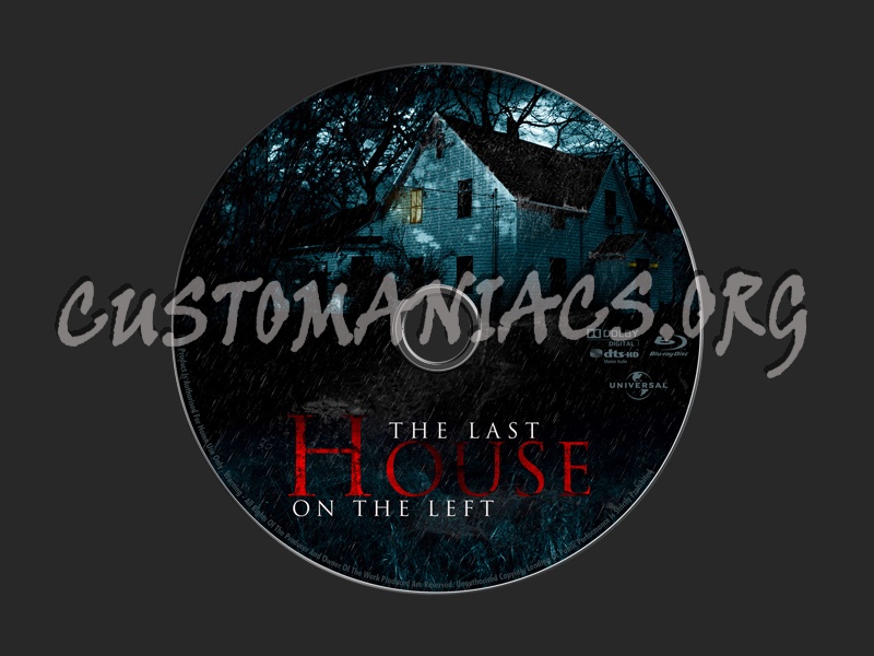 The Last House On The Left blu-ray label