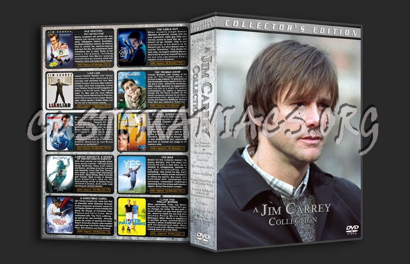 A Jim Carrey Collection (10-disc) dvd cover