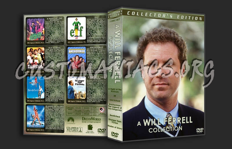 A Will Ferrell Collection dvd cover