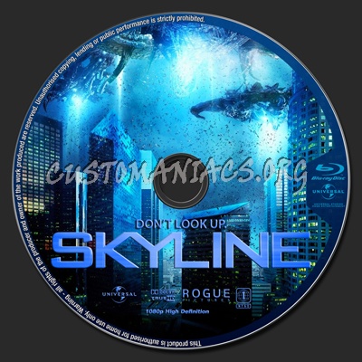 Skyline blu-ray label