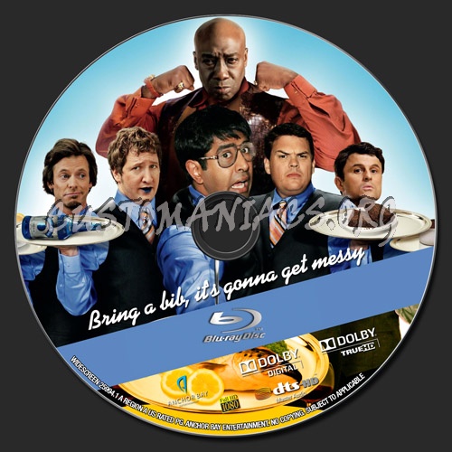 The Slammin' Salmon blu-ray label